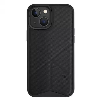 UNIQ Transforma Case do iPhone 14 Plus / 15 Plus 6.7 cala Magclick Ładowanie Ebony Black