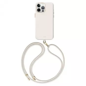 Etui UNIQ Coehl do iPhone 15 Pro Max 6,7 cala, ładowanie magnetyczne, Ivory/Creme