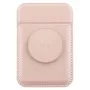 UNIQ Flixa Magnetyczny Portfel na Karty z Podpórką Blush Pink MagSafe