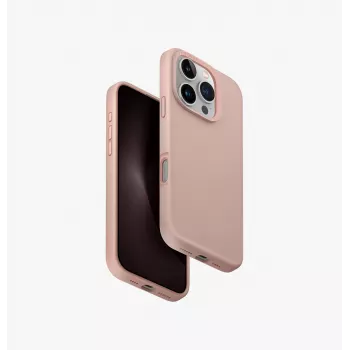 UNIQ Lino Hue iPhone 16 Pro 6.3 cala Magclick Etui Ładowania Różany Blush