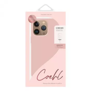 UNIQ Coehl Creme Case do iPhone 16 Pro 6.3 cala z ładowaniem magnetycznym Ballet Pink