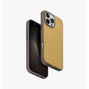 UNIQ Lyden DS Magclick Charging Case do iPhone 16 Pro Max 6.9 cala, Żółto-Szary