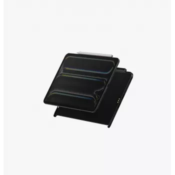 UNIQ Axel Folio Case do iPad Pro 11-calowy M4 2024 / M5 2025, Black Ebony