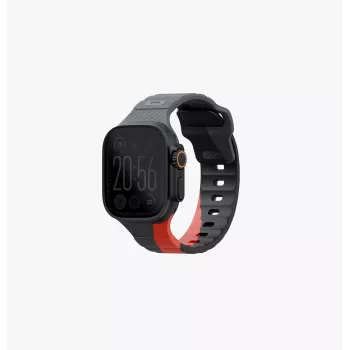 UNIQ Stride De Rubber Strap do Apple Watch 49/46/45/44mm Charcoal