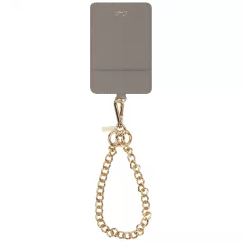 UNIQ Coehl Caryne 3-in-1 Universal Phone Lanyard z Portfelem na Karty - Pebble