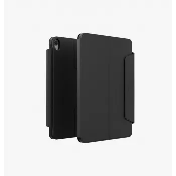 UNIQ Rovus Snapmount Magnetic 360 Rotating Detachable Case dla iPad 11 A16 (2025) / iPad 10.9 10. generacji (2022) Czarny