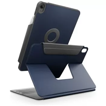 UNIQ Rovus Snapmount Magnetyczne Obrotowe 360° Odpinane Etui do iPad Air 11 M2 2024 / M3 2025 / M4 2026 / iPad Air 10.9 (2022/2020) Granatowy