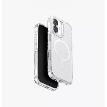 UNIQ LifePro Xtreme MagClick Charging Case do iPhone 15 Pro Max, Clear Glitter