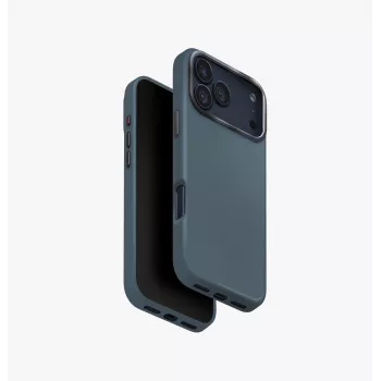 UNIQ Lyden MagClick Etui Ładowarki do iPhone 17 Pro Max - Niebieski
