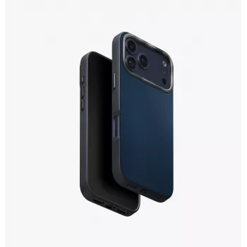 Etui UNIQ Lyden DS do iPhone 17 Pro Magclick Ładowanie Niebieski/Czarny