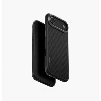 UNIQ Etui Keva do iPhone Air, ładowanie MagClick, czarny