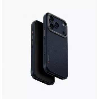 UNIQ Keva Case dla iPhone 17 Pro z MagClick Charging - Czarny