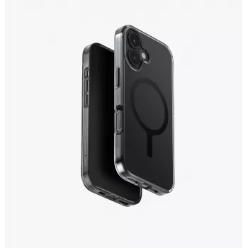 UNIQ Clario etui dla iPhone 17, ładowanie MagClick, czarny