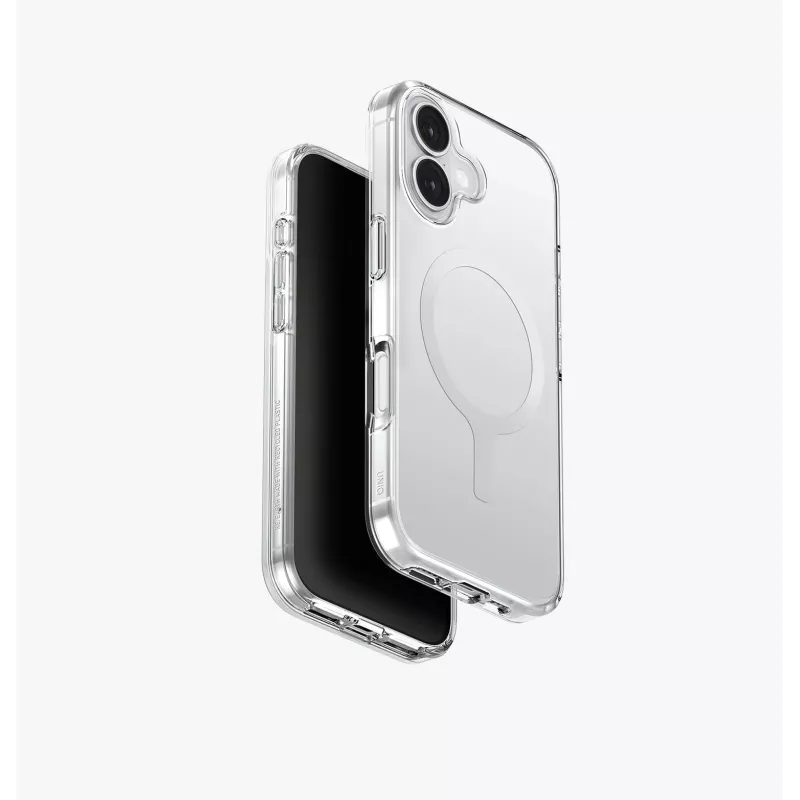 UNIQ Clario etui dla iPhone 17, ładowanie MagClick, czarny