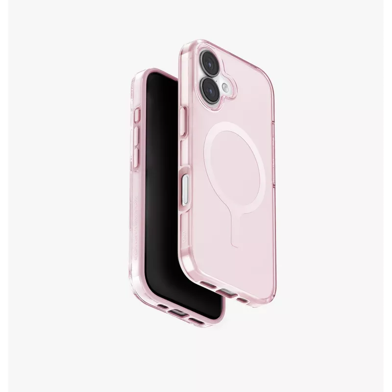 UNIQ Clario etui dla iPhone 17, ładowanie MagClick, czarny