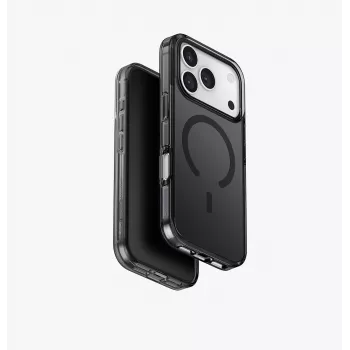 UNIQ Clario Case do iPhone 17 Pro Magclick Ładowanie Czarny