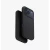UNIQ Lino Case do iPhone 17 Pro MagClick Ładowanie Jasny Szary