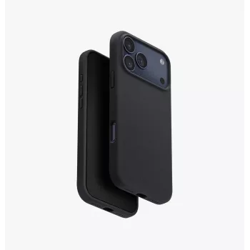 UNIQ Lino Case do iPhone 15 Pro Max Magclick Ładowanie Szary