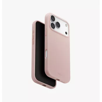 UNIQ Lino MagClick Charging Case do iPhone 15 Pro Max, Liquid Silicone, Pomarańczowy