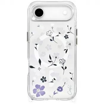 Etui UNIQ Coehl Amara do iPhone 15 Pro z ładowaniem AirMagnetic - Liliowy