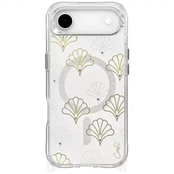 UNIQ Coehl Maree Etui do iPhone 15 Pro Max z ładowaniem AirMagnetic Srebrny