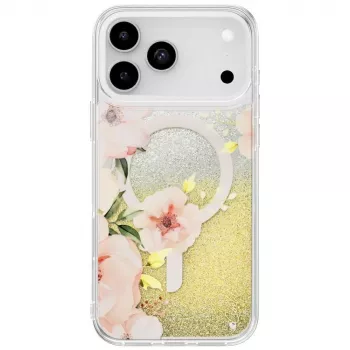 Etui UNIQ Coehl Fleurette dla iPhone 17 Pro Max, ładowanie magnetyczne
