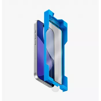 UNIQ Optix Exofit Vividdo szkło hartowane szkło ochronne na ekran do iPhone 17 Pro z aplikatorem