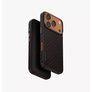 UNIQ Keva Edge Etui do iPhone 17 Pro MagClick Ładowanie Czarny