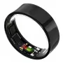 ULTRAHUMAN Ring Air - Smart Ring dla kobiet i mężczyzn - Monitorowanie snu i aktywności - Pulsometr - Smart Ring Aster Black Rozmiar 13