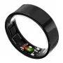 ULTRAHUMAN Ring Air - Smart Ring dla kobiet i mężczyzn - Monitorowanie snu i aktywności - Tętno - Smart Ring Aster Black Rozmiar 10