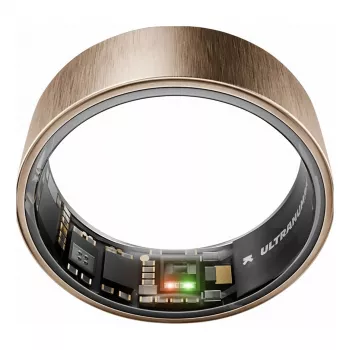 ULTRAHUMAN Ring Air - Smart Ring dla kobiet i mężczyzn - Monitorowanie snu i aktywności - Pulsometr - Smart Ring Rose Gold Rozmiar 13