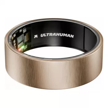 ULTRAHUMAN Ring Air - Smart Ring dla kobiet i mężczyzn - Monitorowanie snu i aktywności - Pulsometr - Smart Ring Rose Gold Rozmiar 10