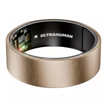 ULTRAHUMAN Ring Air - Smart Ring dla kobiet i mężczyzn - Monitorowanie snu i aktywności - Pulsometr - Smart Ring Rose Gold Rozmiar 9