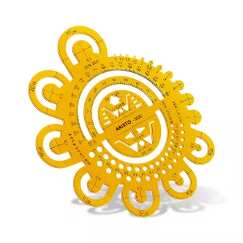 Aristo AR 5020 Radius Template 0.5-40 mm