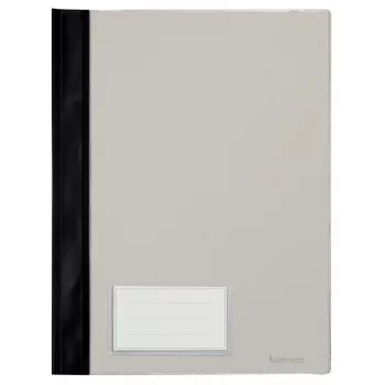 Bene 10 Plastic Fastener Folder Black DIN A4