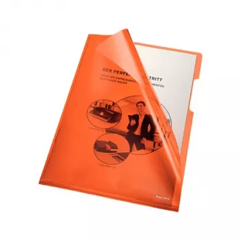 Bene Display Folder 205000OR DIN A4 HPVC Pomarańczowy 100 sztuk/opakowanie
