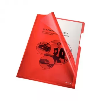 Esselte Leitz bene L-Shaped Folder A4, przezroczysty, 100 sztuk