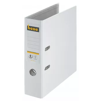 Bene Ordner 291400 A4 80mm Biały Segregator Łukowy
