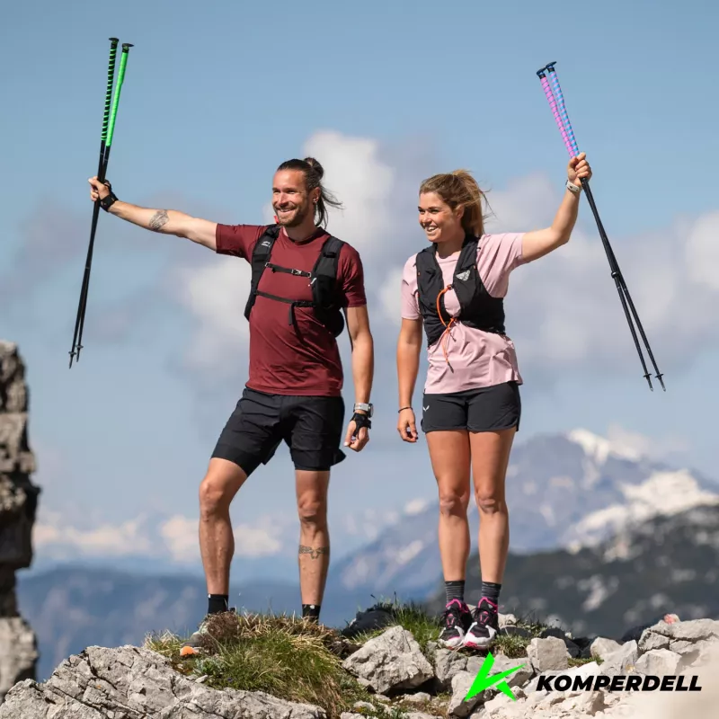 Komperdell FXP Composite Trail 115 cm Running Poles