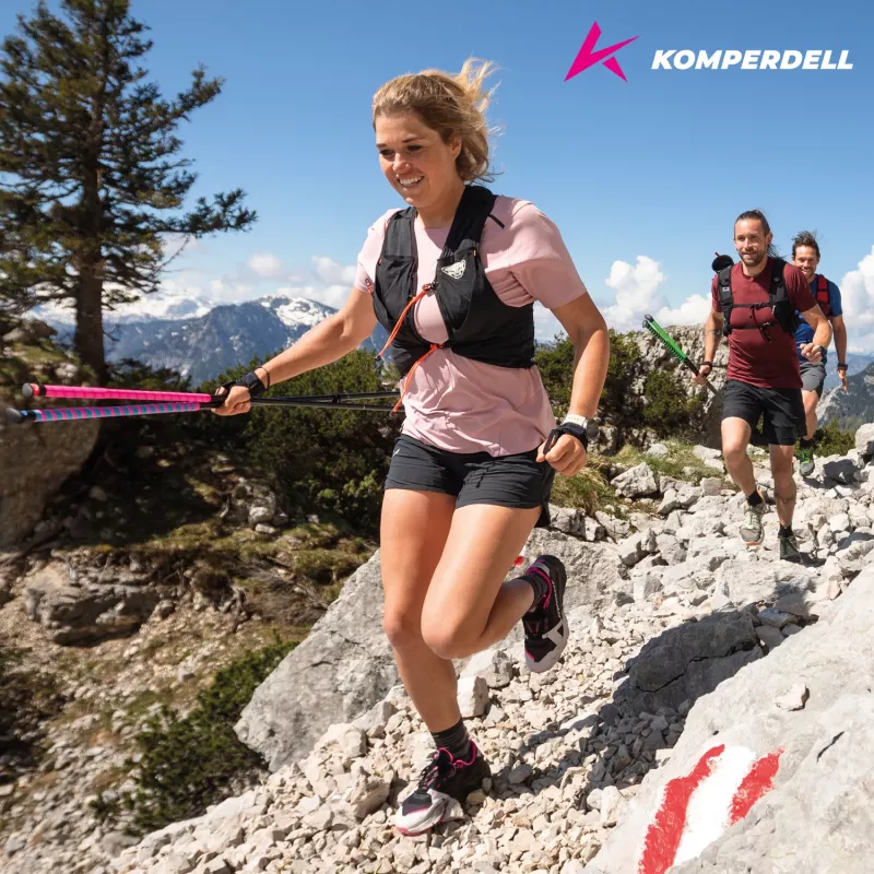 Komperdell FXP Composite Trail 115 cm Running Poles