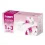 BWT 814544 Longlife Refill 1+3 Dzbankowy Filtr do Wody Różowy/Biały