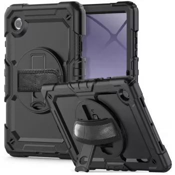 Tech-Protect Solid360 Case dla Samsung Galaxy Tab A9+/A11+ PLUS 11.0 X210/X215/X216/X230/X235/X236, Czarny