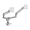 ALOGIC TIS 17-35 Podwójne ramię do monitorów, 2 przeguby, udźwig 20 kg, czarny