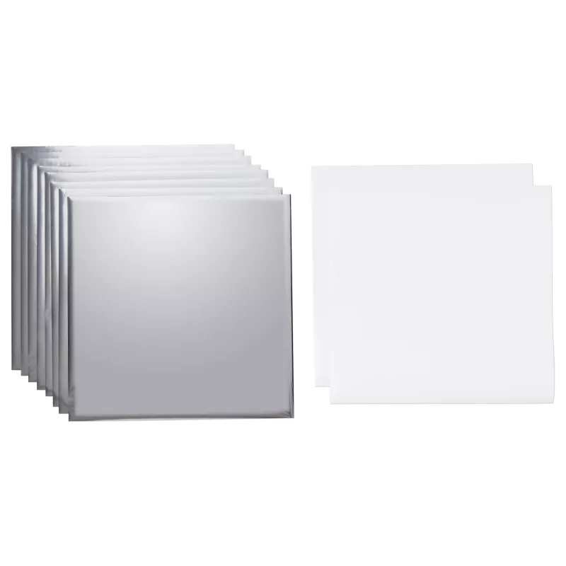 Cricut Transfer Vinyl Sheet 30.5 cm x 30.5 cm Silver Metallic Gloss