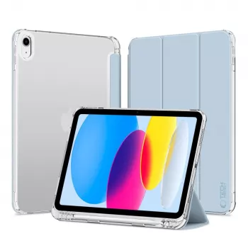 Tech-Protect SC Pen Hybrid Folio Case do iPad 10.9 2022 - Sky Blue