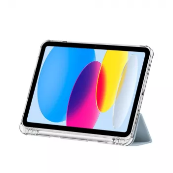 Tech-Protect SC Pen Hybrid Folio Case do iPad 10.9 2022 - Sky Blue