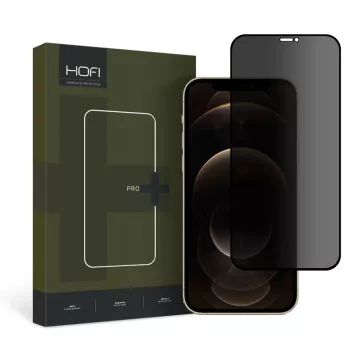 HOFI Anti Spy Glass Pro+ Privacy Screen Protector do Apple iPhone 12 / 12 Pro