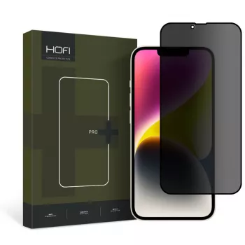 HOFI Anti Spy Glass Pro+ Privacy Screen Protector do iPhone 13 Pro Max / 14 Plus