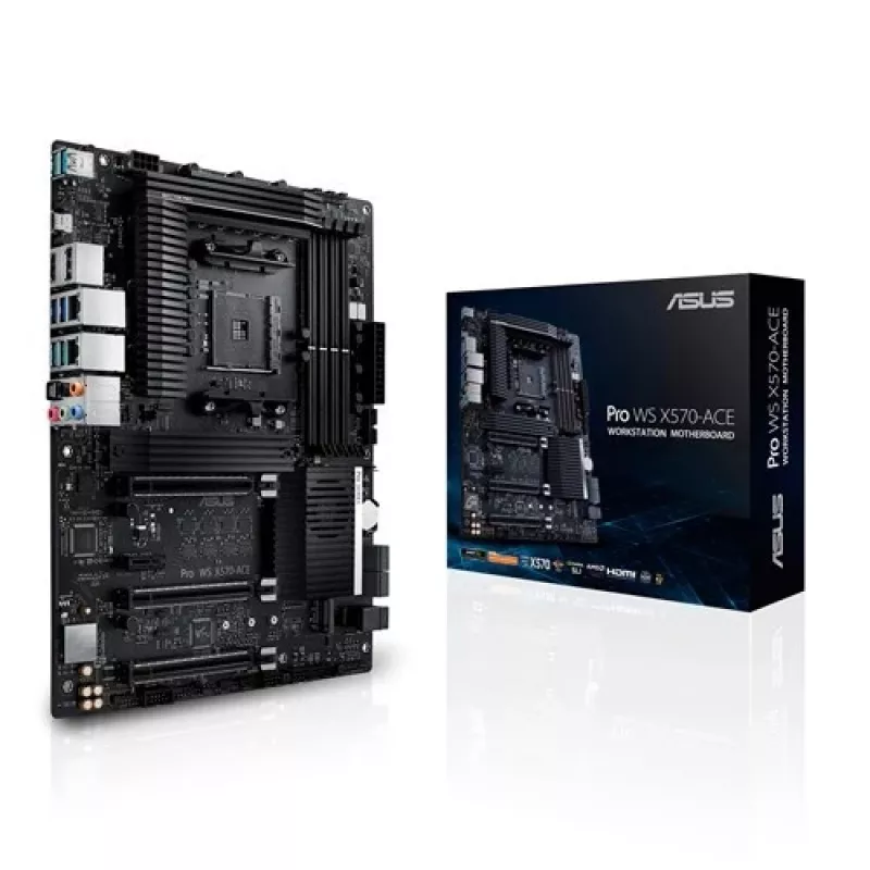 ASUS Pro WS X570-ACE Płyta główna do stacji roboczej - AMD AM4 - DDR4 - ATX - Podwójny Gigabit LAN