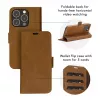 dbramante1928 Copenhagen Flip Case do Samsung Galaxy A54 - Pełnoziarnista Skóra - Jasny Brąz